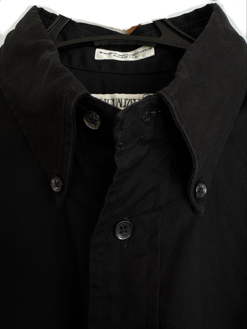 INDIVIDUALIZED SHIRTS 黒 ボタンダウンシャツ 15/32