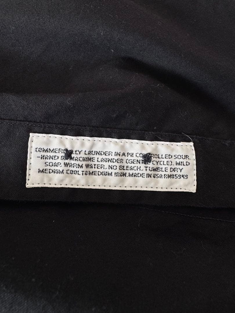 INDIVIDUALIZED SHIRTS 黒 ボタンダウンシャツ 15/32
