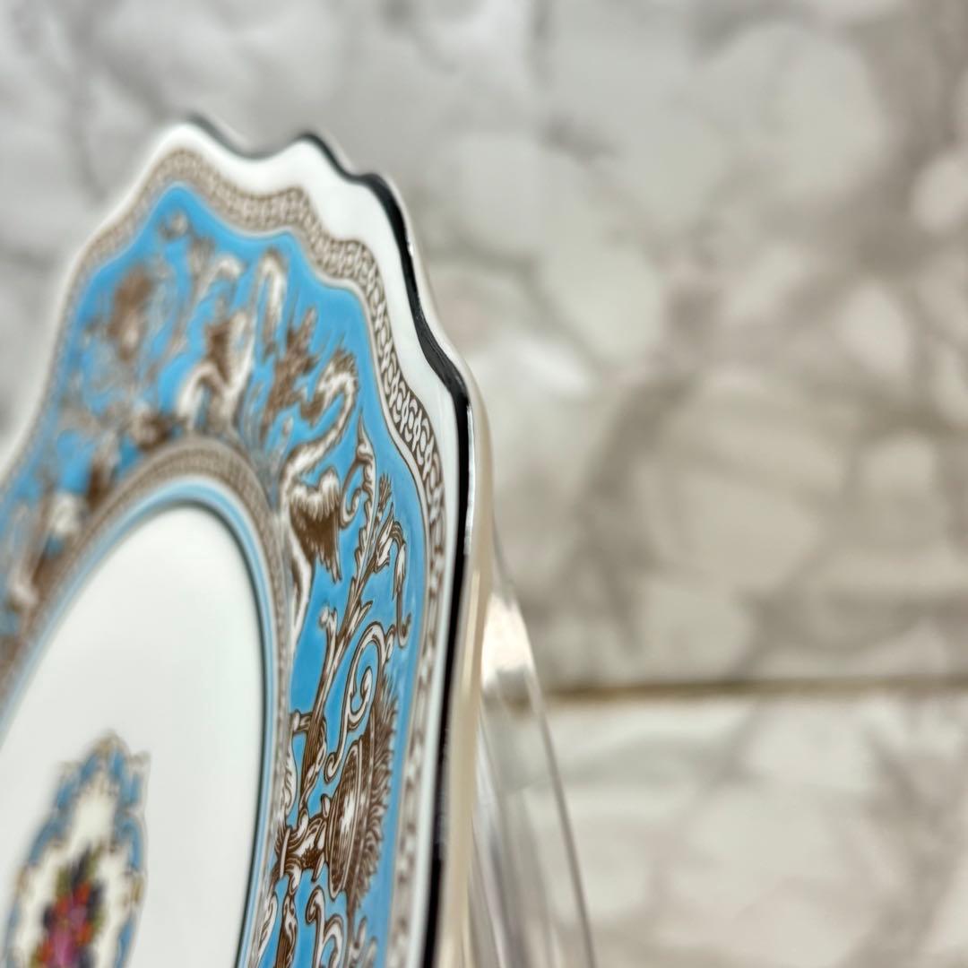  フロレンティーン ターコイズ　デザート スクエア プレート