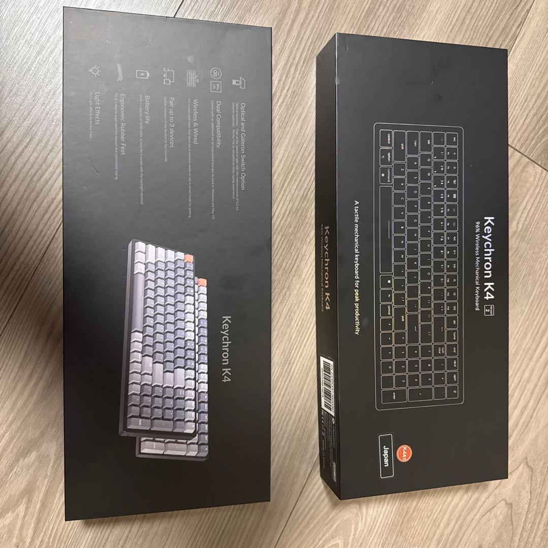 keychron k4 キークロン ワイヤレス メカニカル キーボード