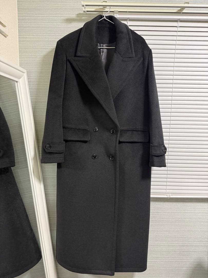 hype kyoto double long coat ［blk］
