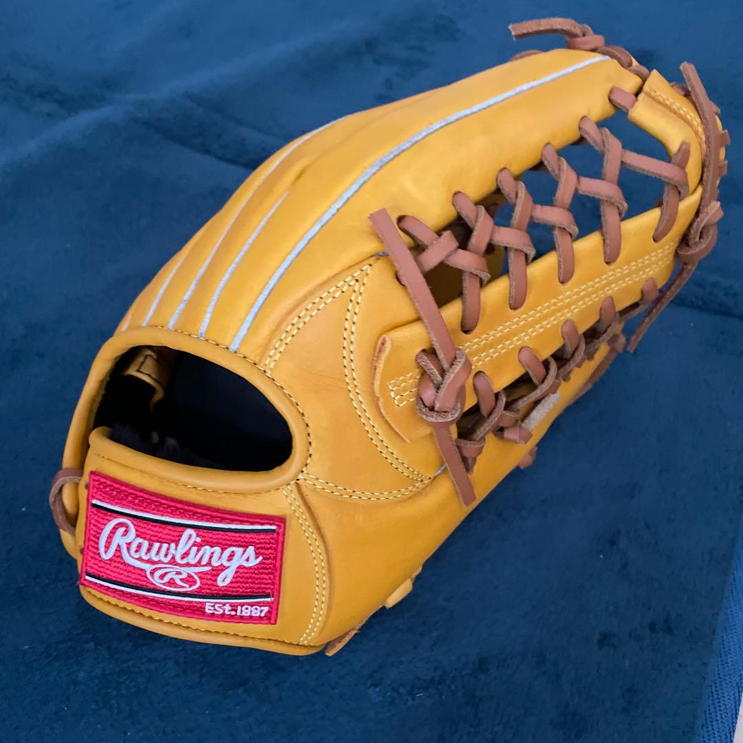 Rawlings Gold Glove 軟式グローブ イエロー