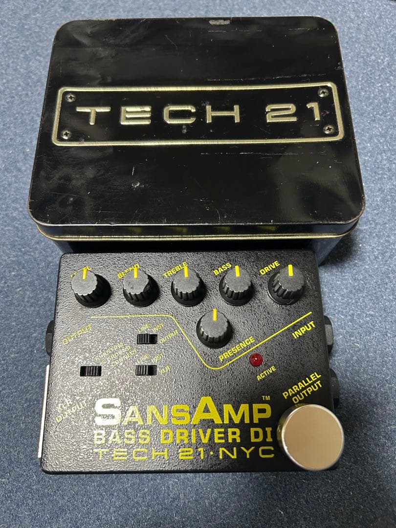 ベース Tech21 sansamp bass d di