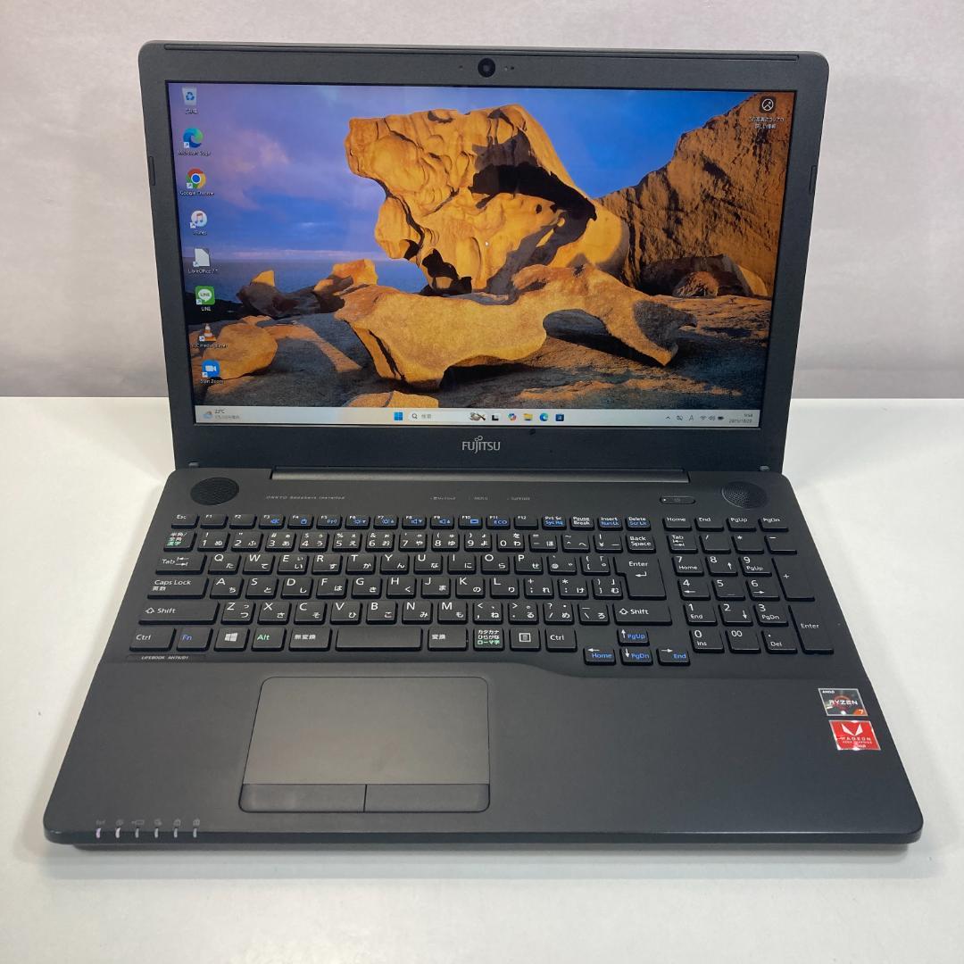 Fujitsu 富士通 ノートパソコン SSD Windows11 PC