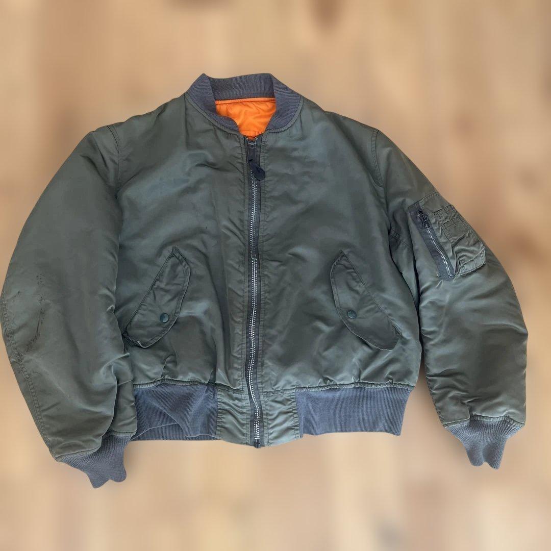 ALPHA INDUSTRIES MA-1 USA製 L 90年代　復刻