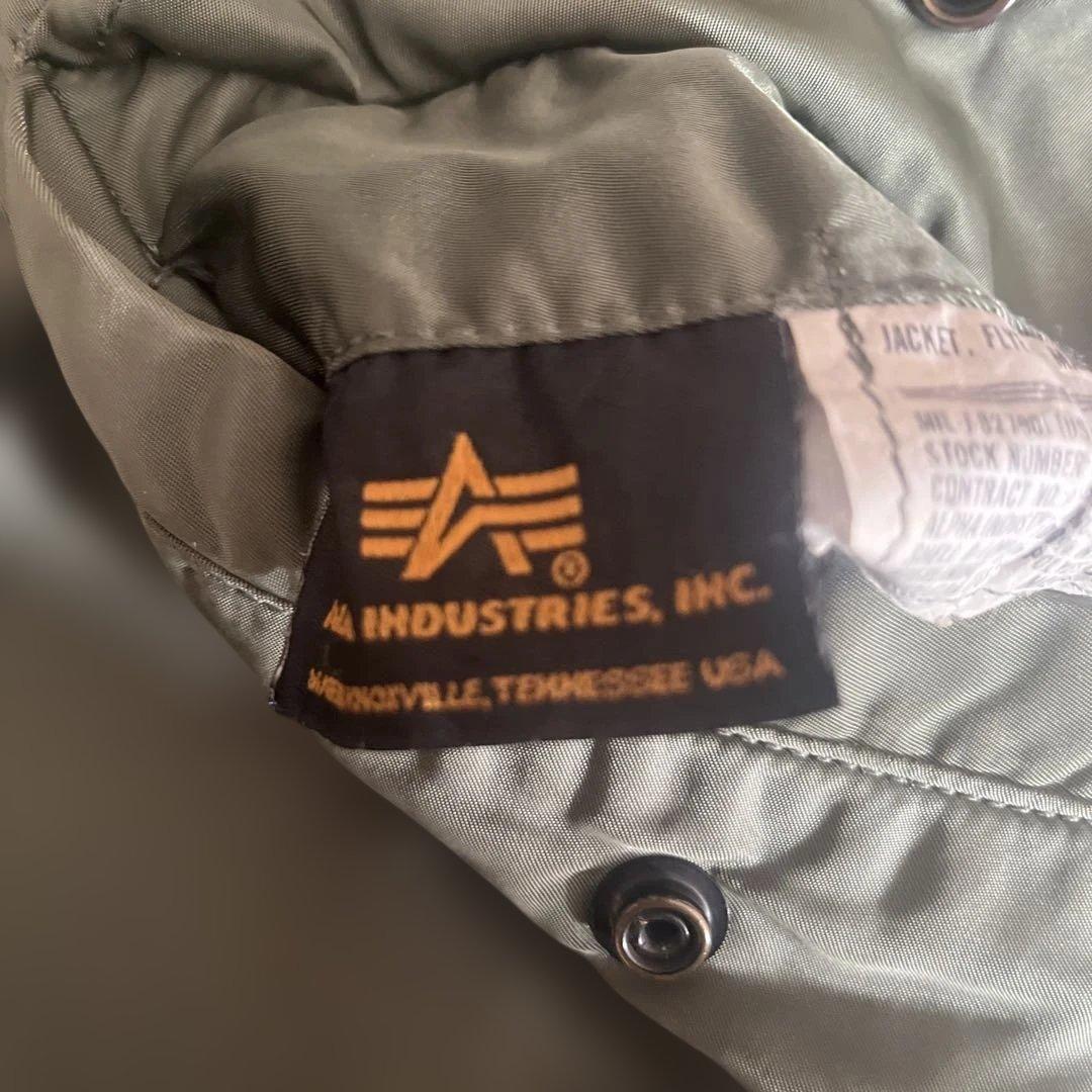 ALPHA INDUSTRIES MA-1 USA製 L 90年代　復刻