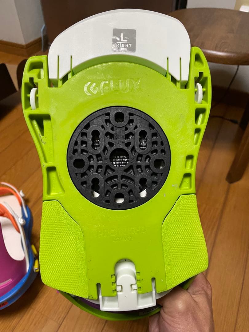 23-24 FLUX DS スノーボードバインディング　L マルチカラー 限定