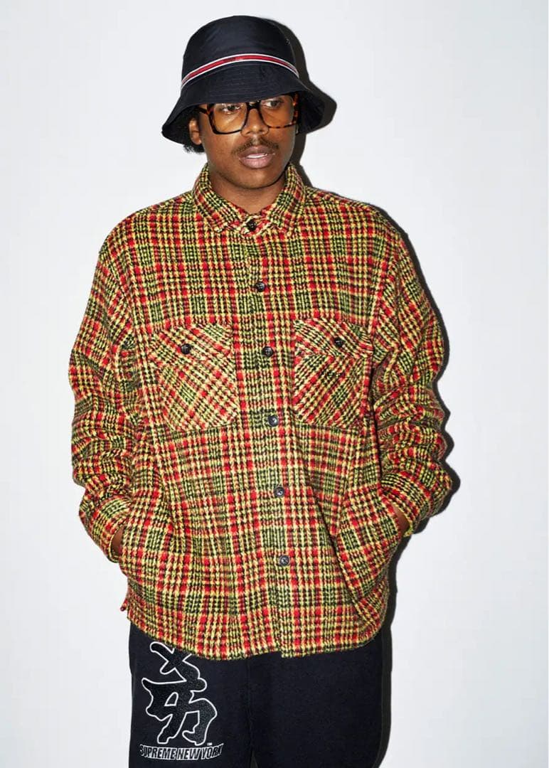 Supreme heavey flannel shirt ヘビーフランネル