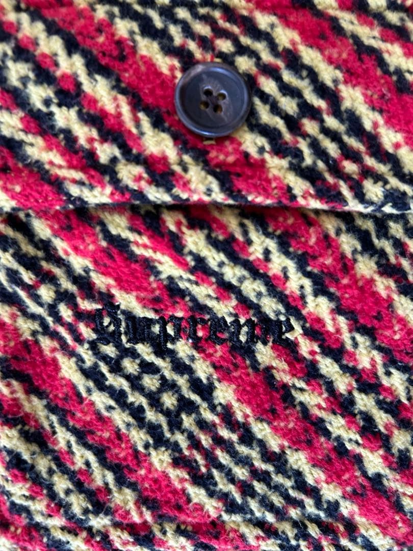 Supreme heavey flannel shirt ヘビーフランネル