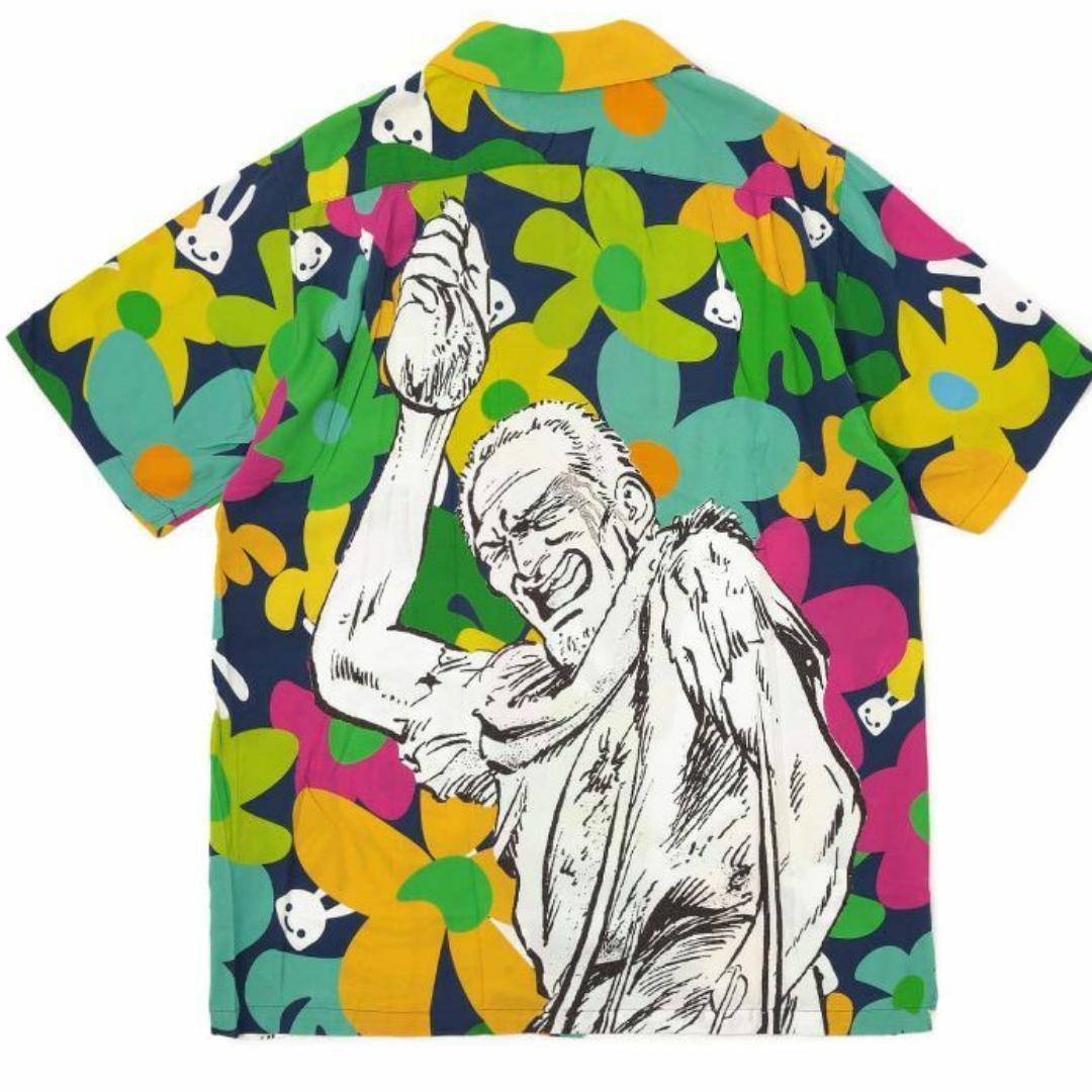 cune L 北斗の拳 アロハシャツ キューン シャツ 3 33000円 半袖