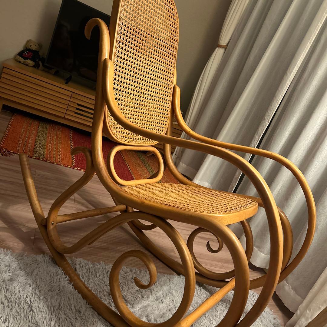 maruni ラタン ロッキングチェア