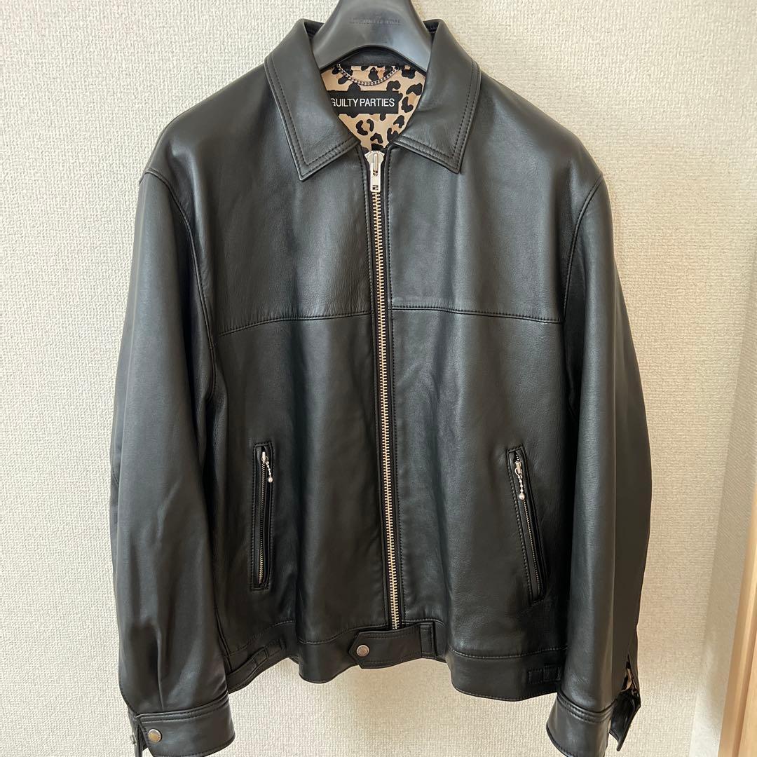 WAKOMARIAワコマリアGUILTY PARTIESブラックレザージャケット