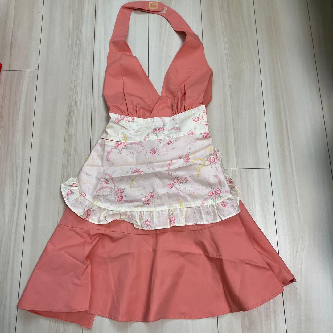 値下げ　新品未使用　エプロン姉妹　エレグランス　大人用　エプロン