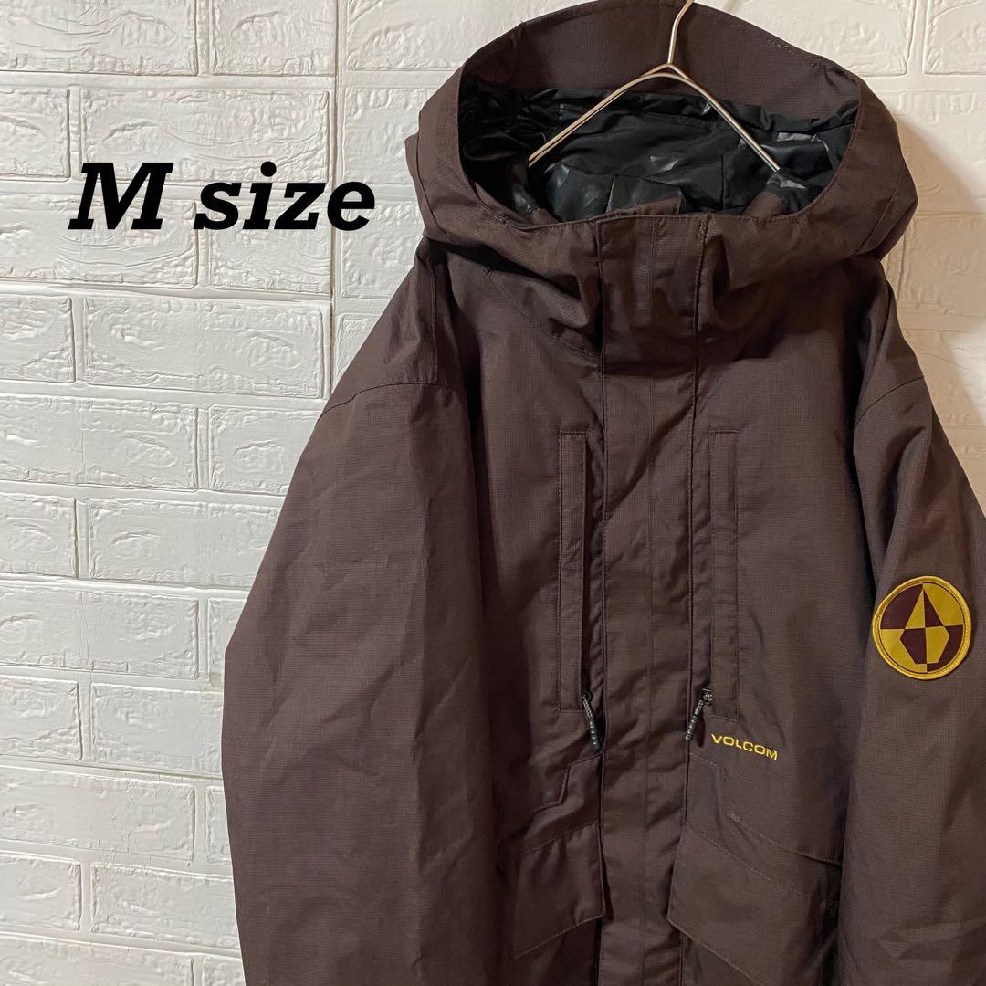 VOLCOM ボルコム　フーディスノーボードウェア　ダークブラウン