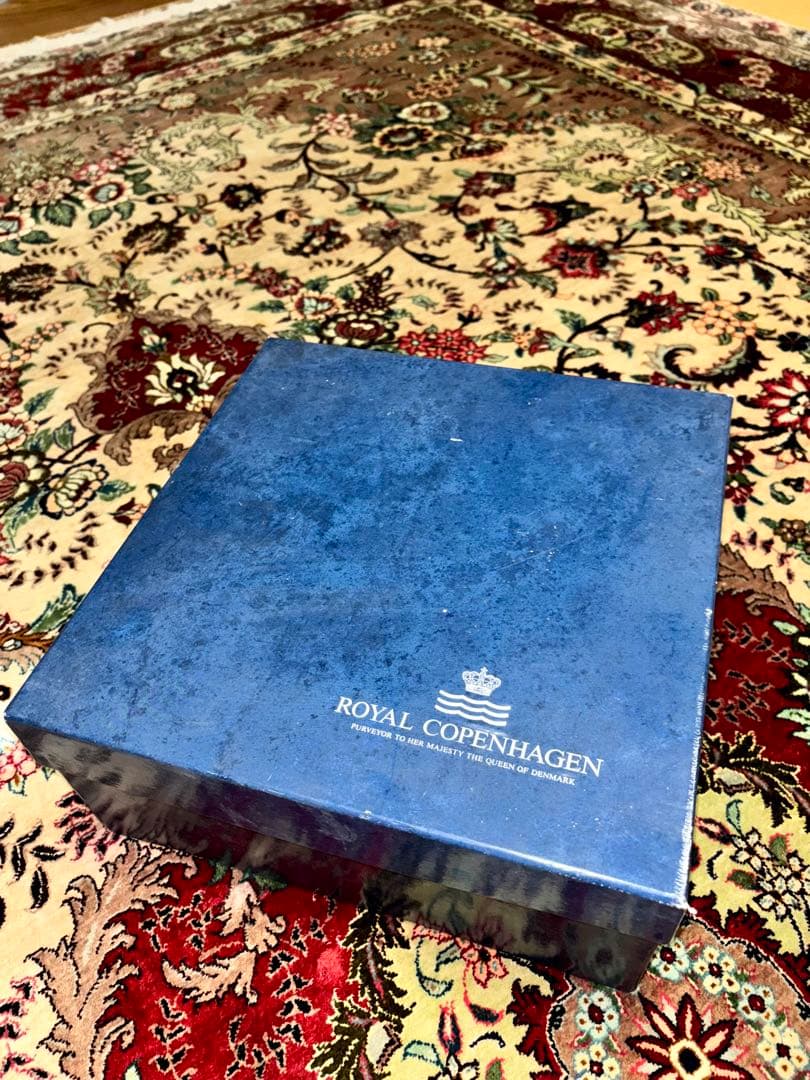 ロイヤルコペンハーゲン　ブルーフルーテッド　フルレース　フルーツバスケット