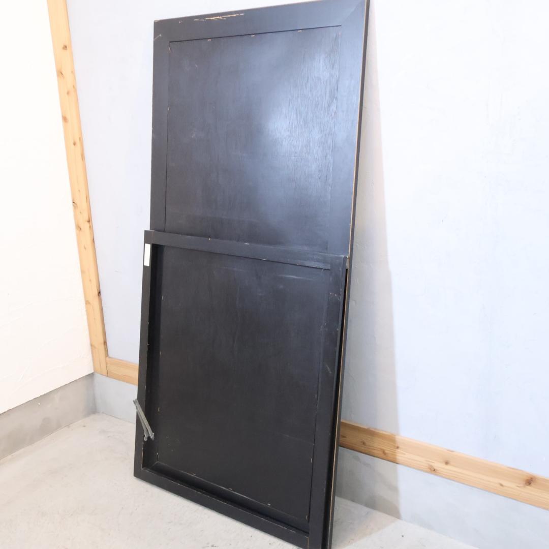 姿見 スタンドミラー 鏡 立て掛け 店舗什器 店舗 157㎝ モノクロ レザー調