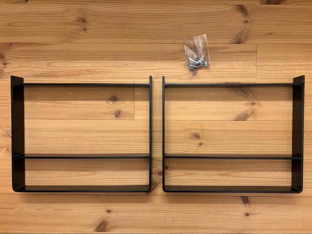 KANADEMONO テレビボード アイアンレッグ2脚セット