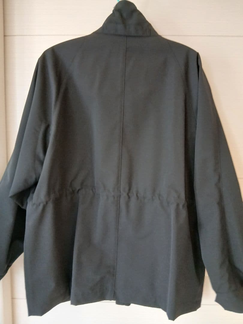 AURALEE 25S WOOL Maxcanvas 黒ハイネックブルゾン