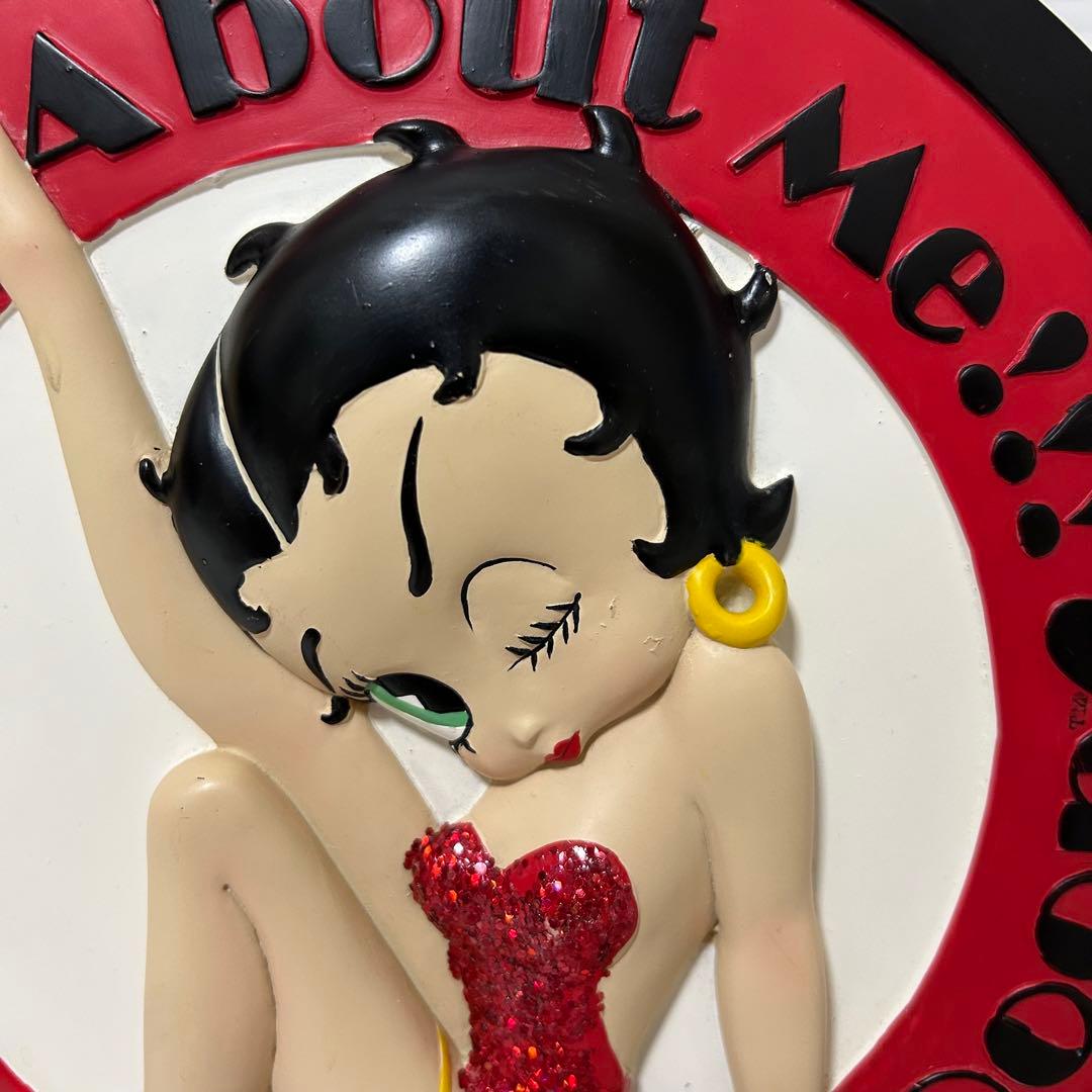 【希少1点限り】ベティちゃん Betty Boop 立体 プレート 飾り皿