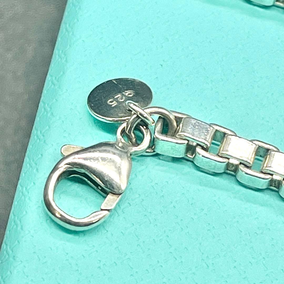 美品✨ティファニー ベネチアン チェーンブレスレット SV925 シルバー