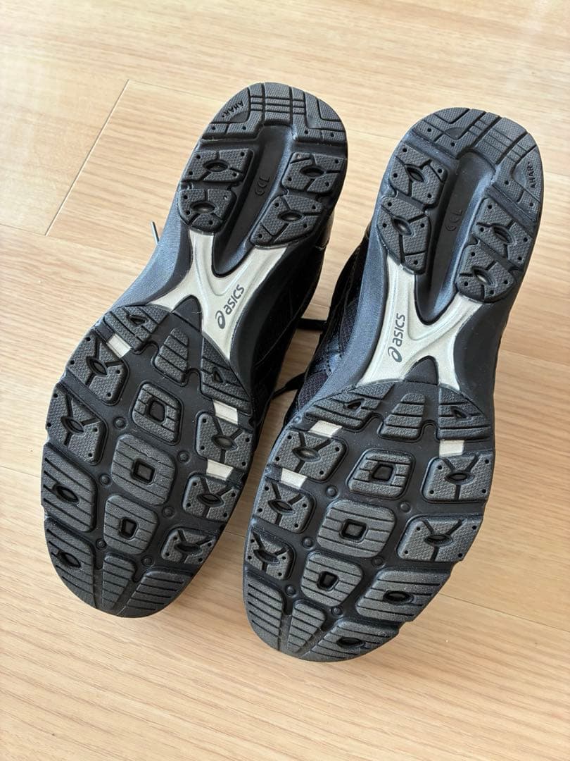 新品・未使用✨　asics ハダシウオーカー　ゴアテックス　黒スニーカー