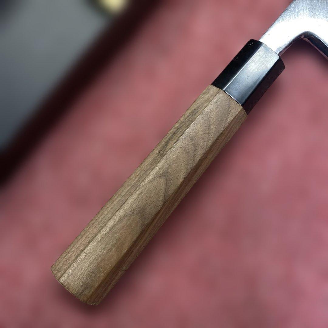 青二鋼　薄出刃包丁　165㎜ 5.5寸