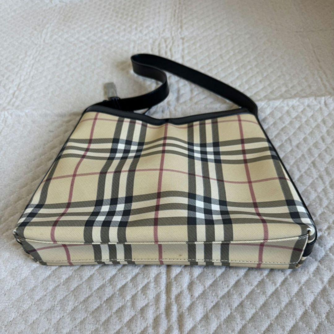 【バーバリー】ノバチェックトートバッグ　ワンショルダー
