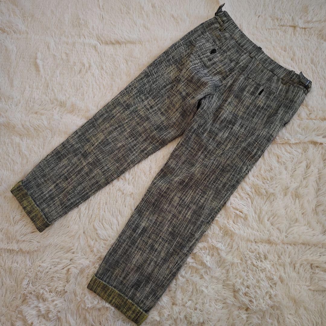 【美品✨】ポールスミス パンツスーツ マルチストライプ グレー 40/38