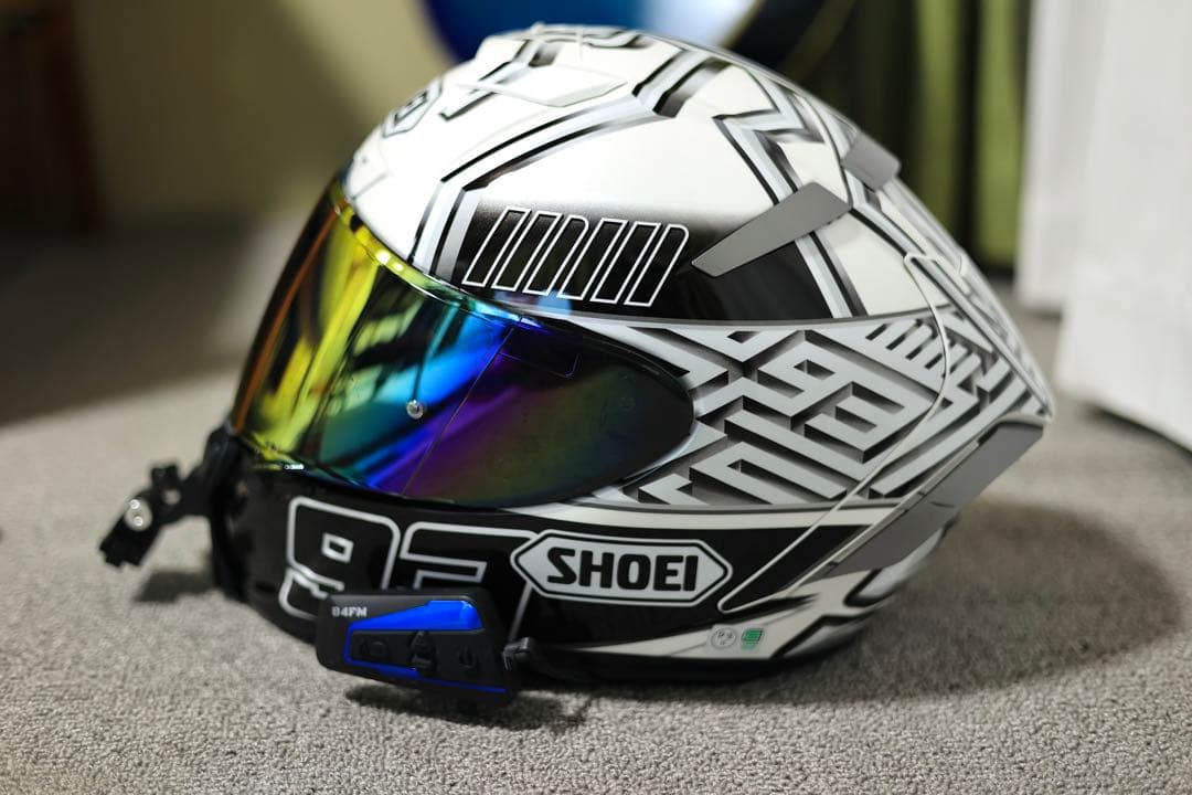 SHOEI フルフェイスヘルメット93 B4FM Bluetoothインカム付き