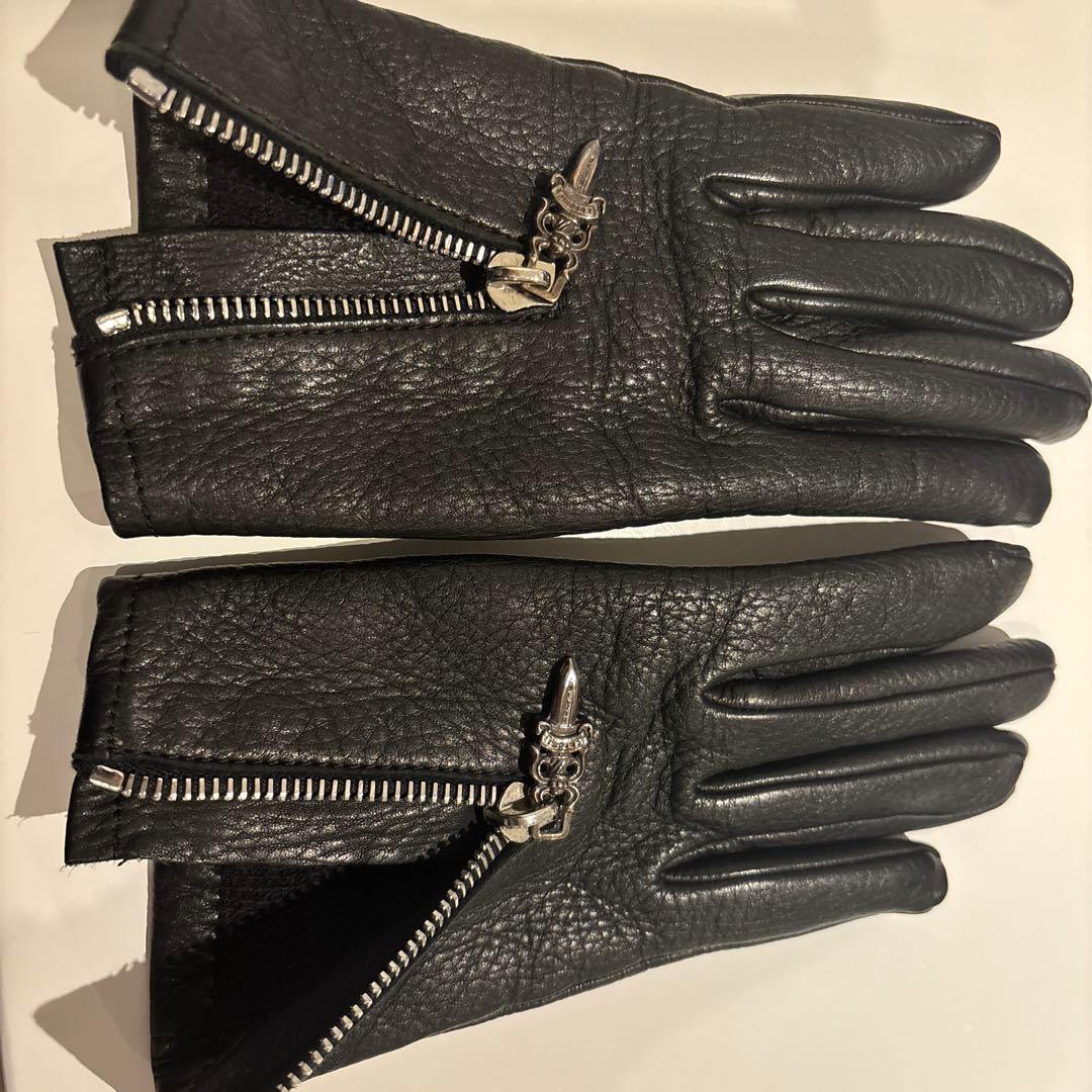 激レア！限界価格！クロムハーツ　Chrome Hearts 手袋　本革