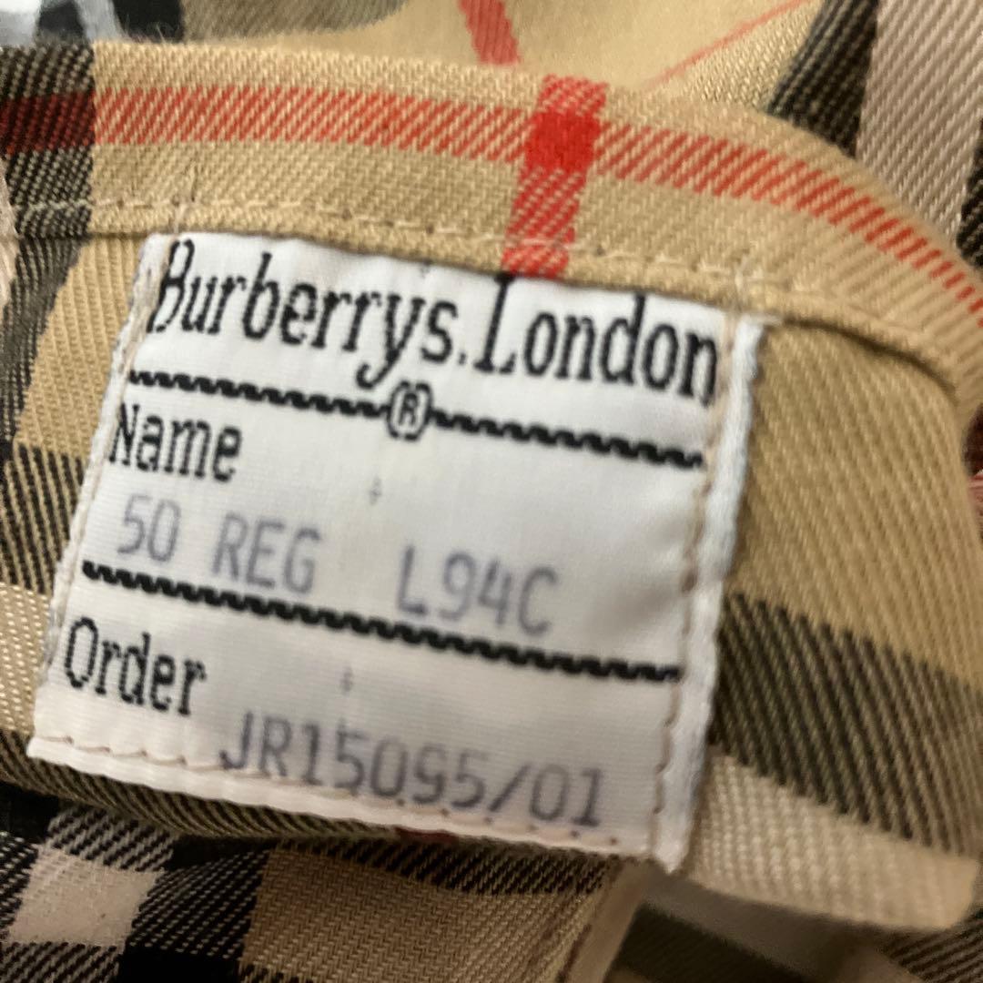 Burberrys（バーバリーズ） トレンチコート　ライナー　襟付き　94年製