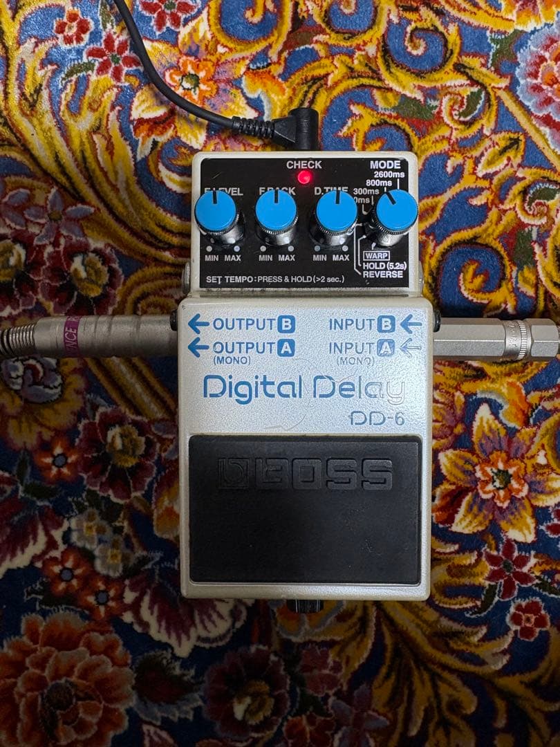 【廃盤・希少】BOSS　Degital Delay DD6 ディレイ【説明書付】