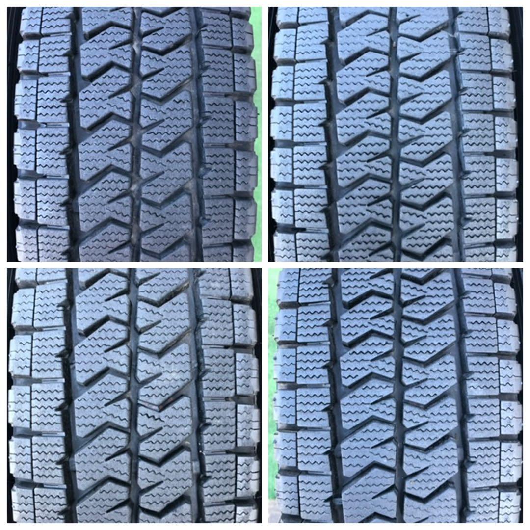 195/80 R15ブリヂストン ブリザックVL10スタッドレスタイヤホイール