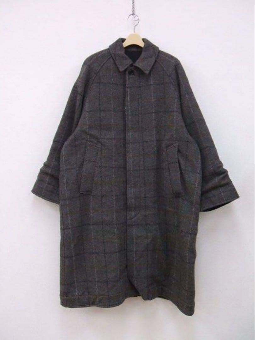 ジャケット・アウター YOKE REVERSIBLE KNIT BAL COLLAR COAT 2