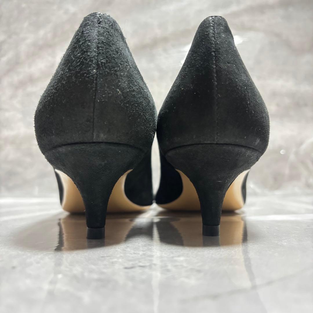【新品】FABIO RUSCONI パンプス 23cm スエード ポインテッド