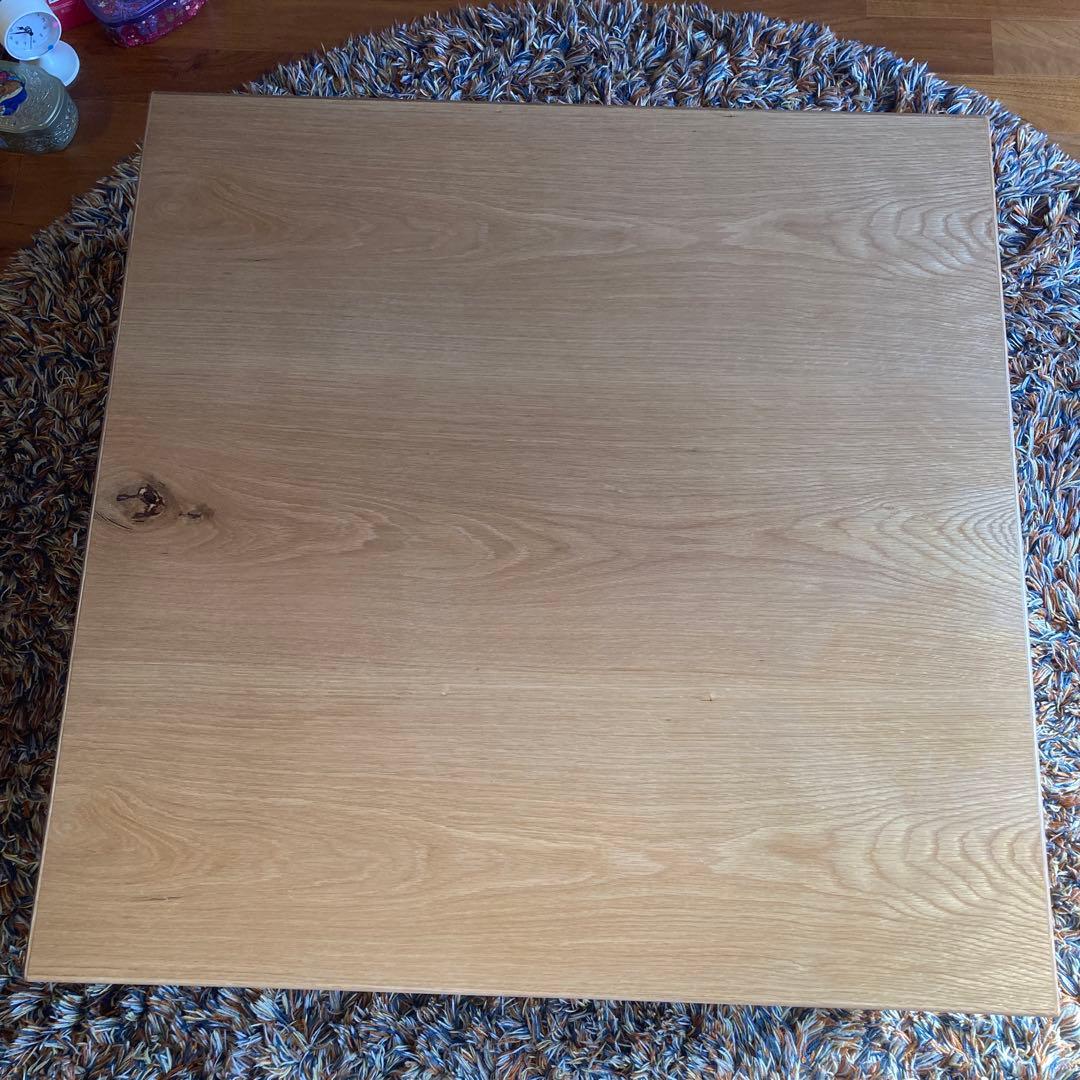 大川家具　正方形リビングテーブル　センターテーブル