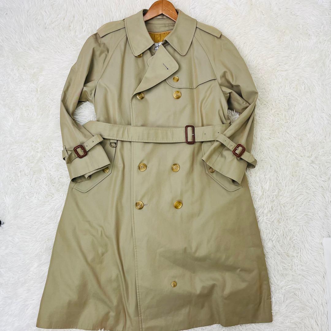 極上美品✨Burberry's トレンチコート XL相当 ロング丈 ライナー付