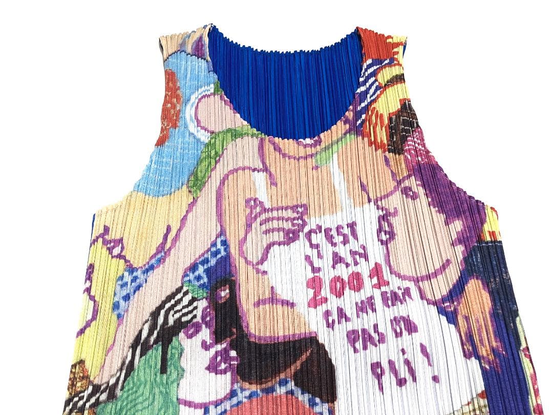 トップス ISSEY MIYAKE PLEATS PLEASE 2001 Top