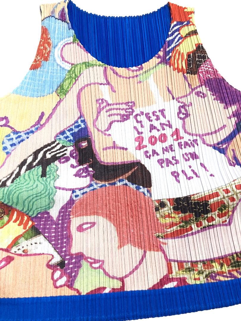 トップス ISSEY MIYAKE PLEATS PLEASE 2001 Top