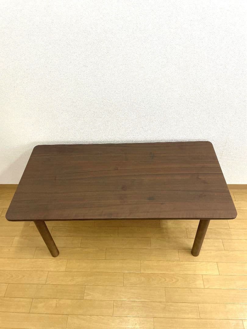 無印良品　ローテーブル（ウォールナット）