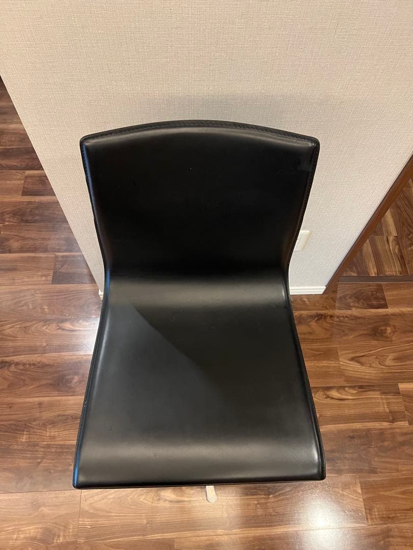 カッシーナ黒いバースツール モダンデザイン