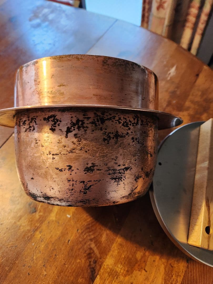 新光金属純銅製 羽釜5合用