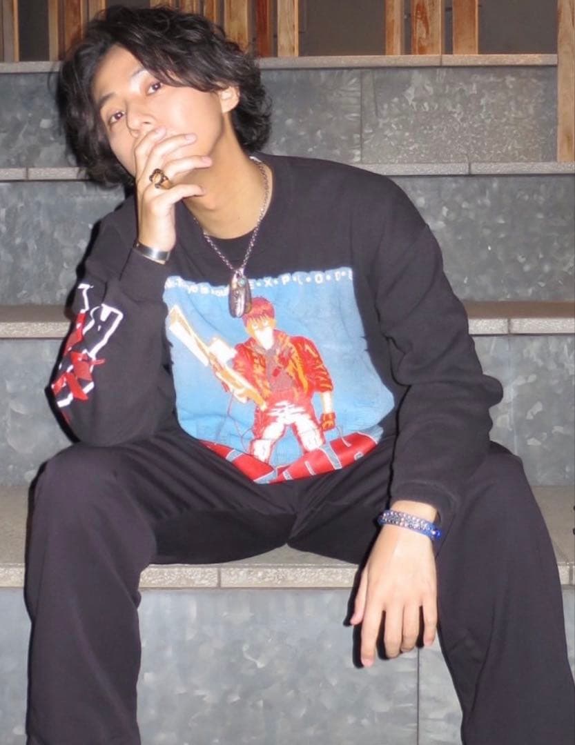 WOLF’S HEAD ウルフズヘッド 15mm 青 ブレスレット