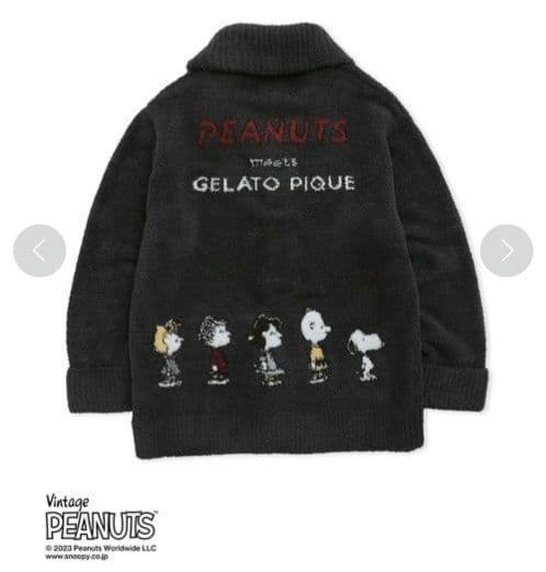 gelato pique PEANUTS オールスターズカーディガン