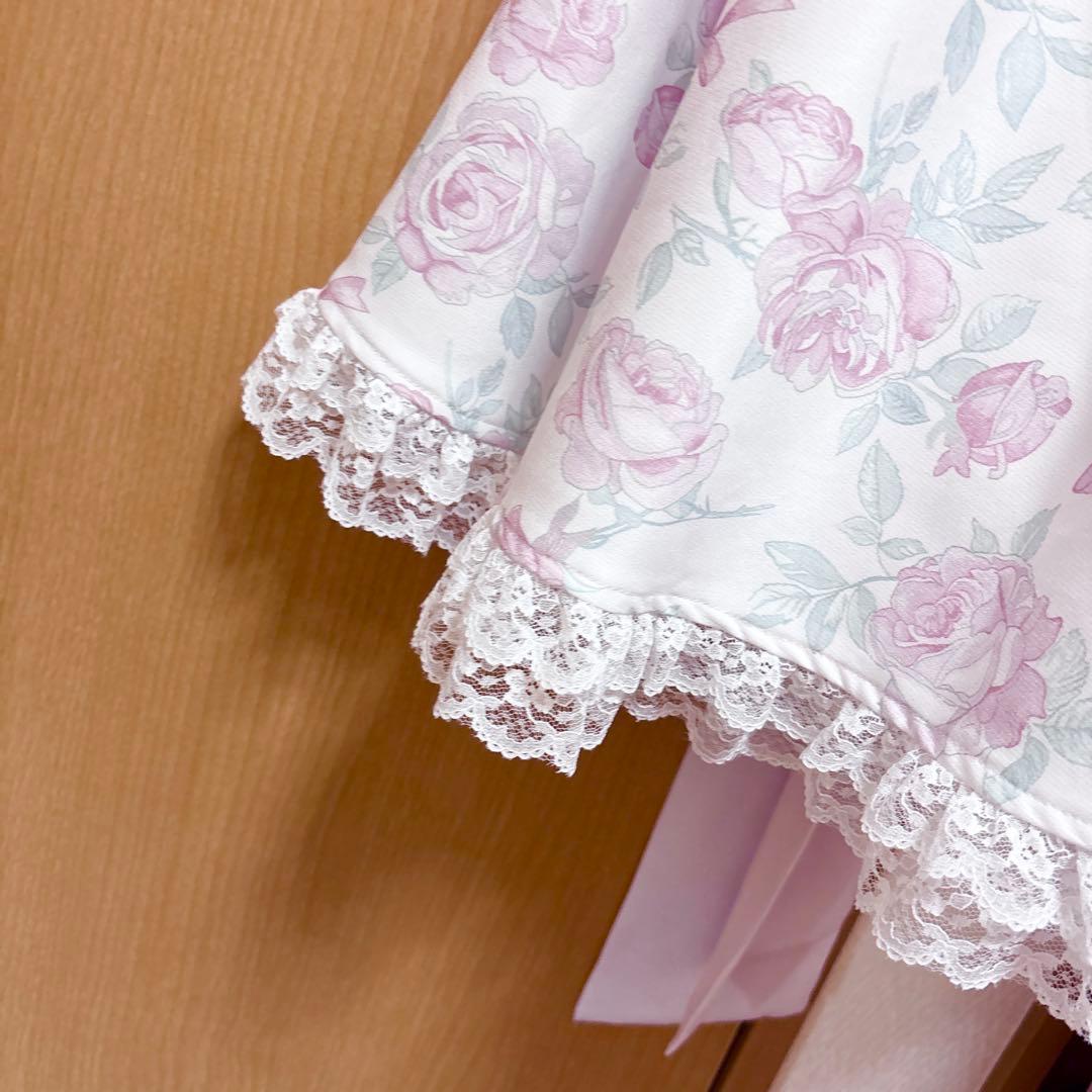 mellfymemory Rosy Floral Angelic ワンピース