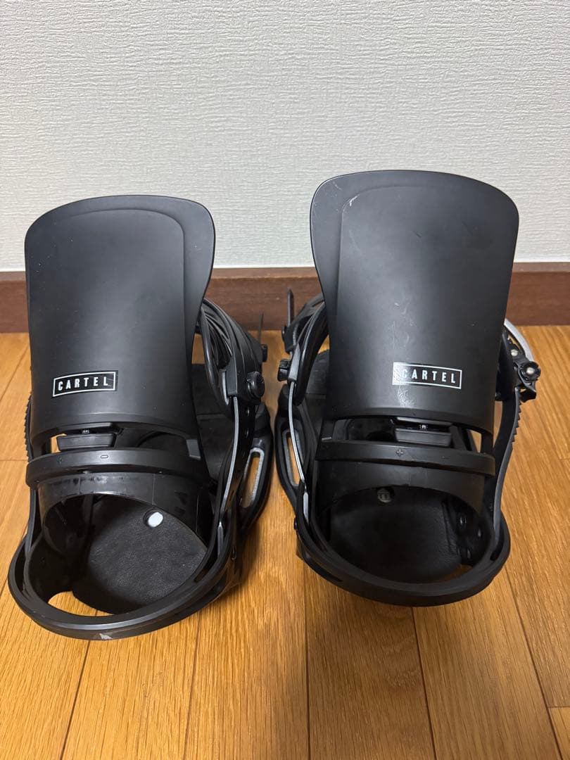 CARTEL ブラック スノーボードビンディングest