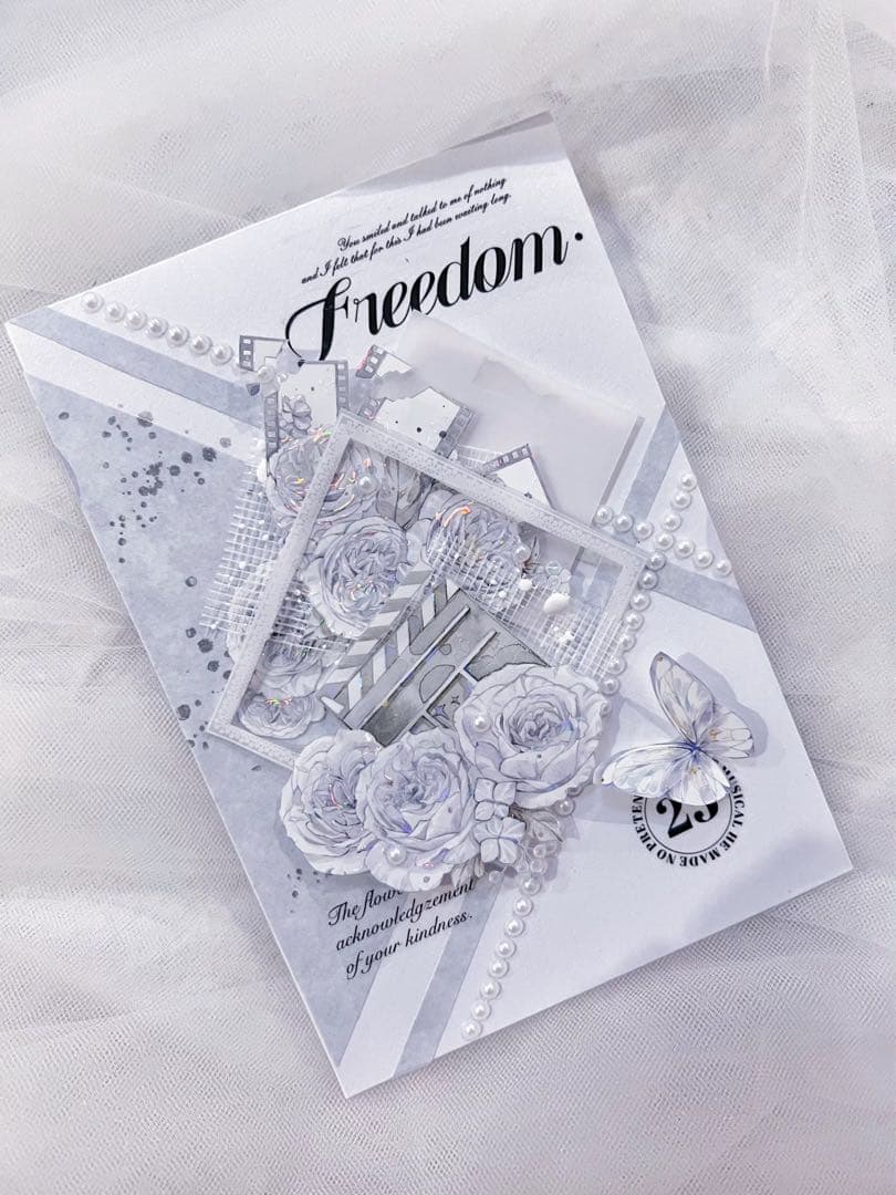 ⭐️SALE⭐️筠水阁文创《紫影旧梦》海外マスキングテープ　マステ 【2180】