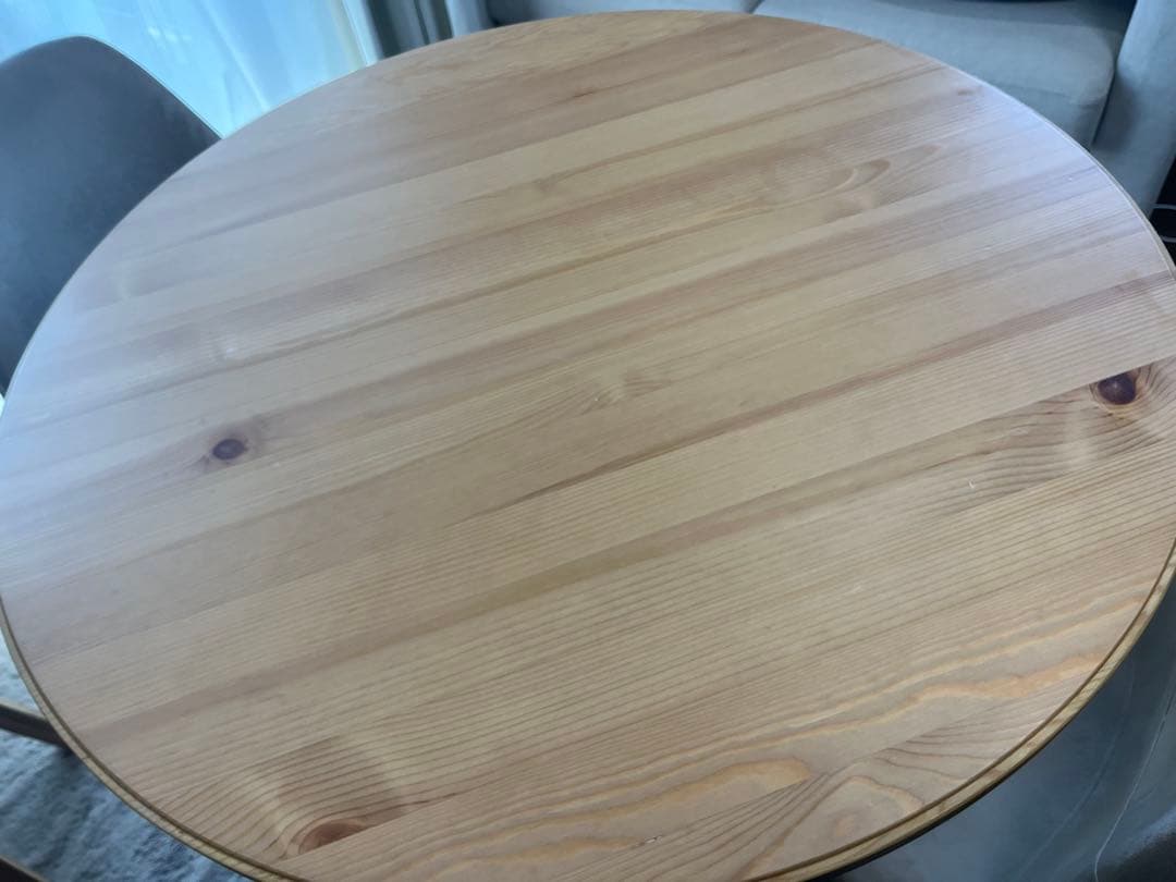 大阪発:直接引き取りのみ希望！IKEA 丸テーブル直径85センチ