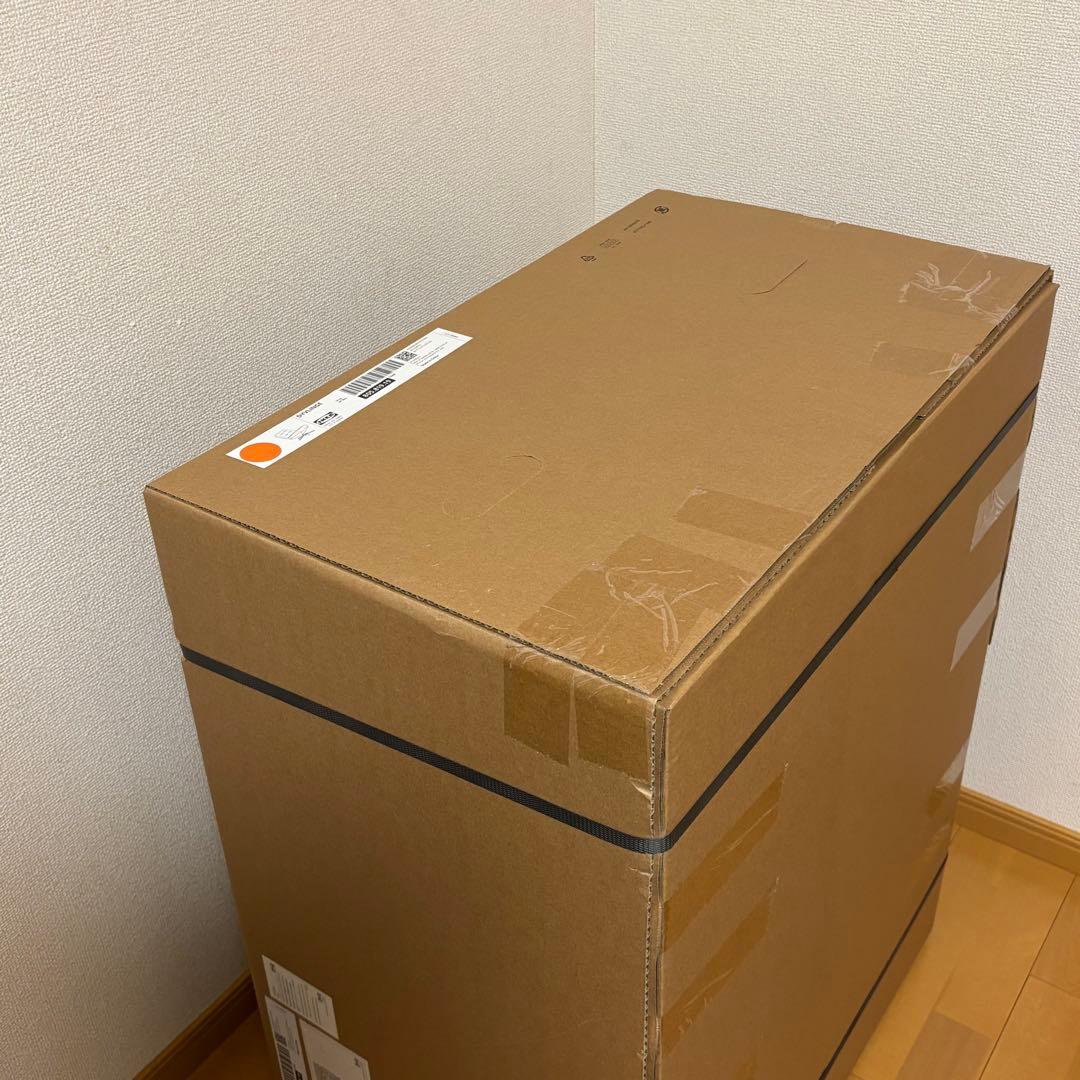 ［［新品※未開封】］］IKEA ディヴリンゲ 回転パーソナルチェア 椅子オレンジ