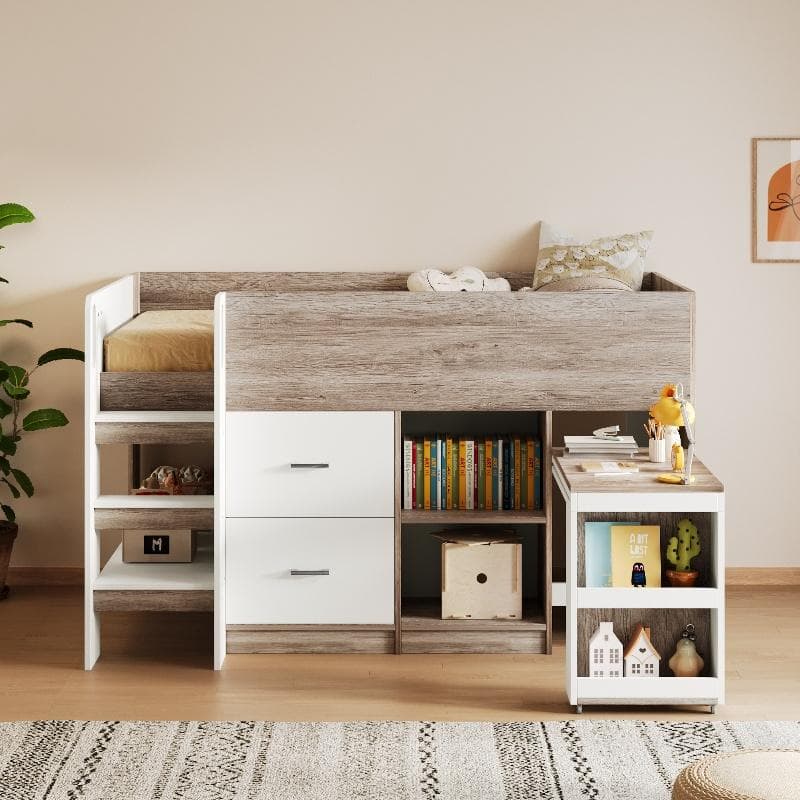 数量限定セール！システムベッド 高さ120cm シングル一人暮らし タイプA